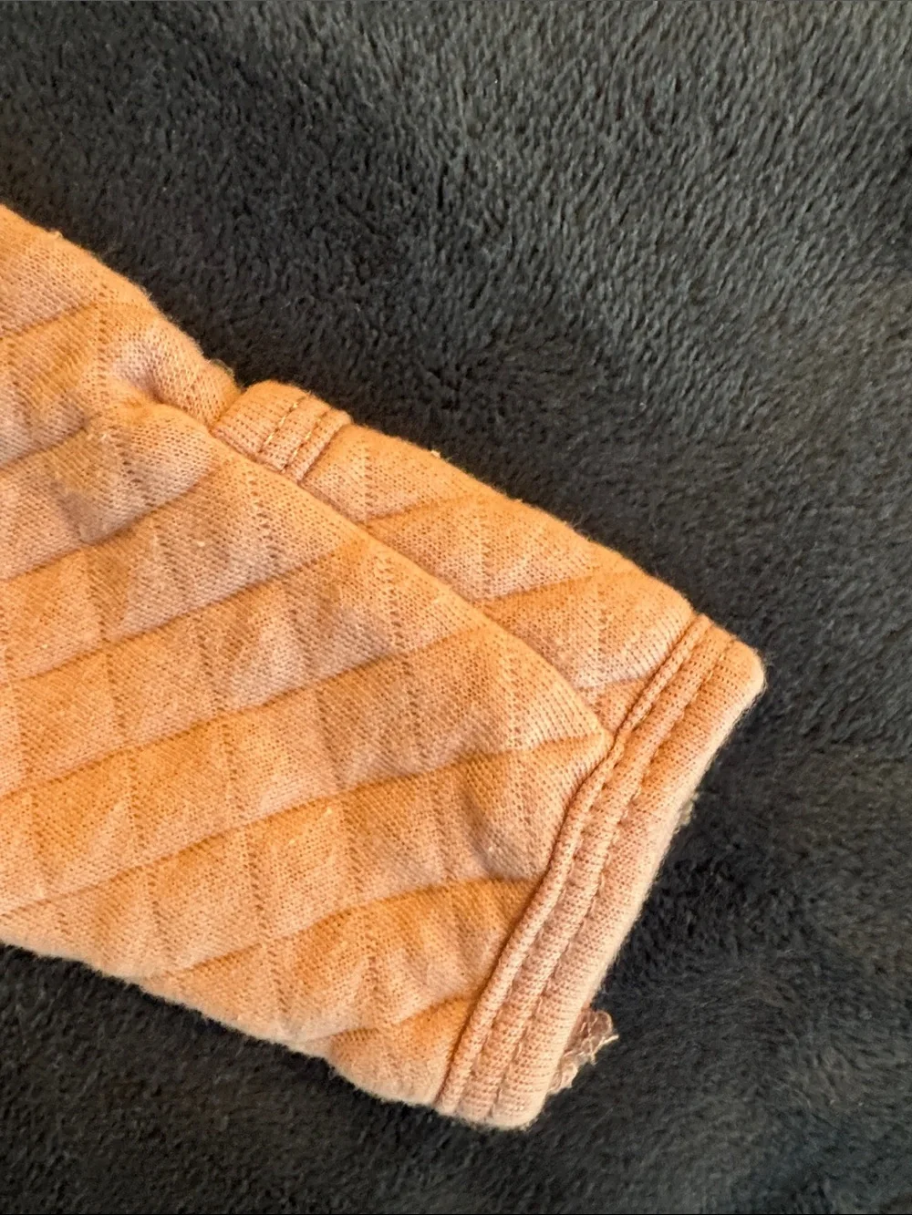 Badgley Mischka quilted footed